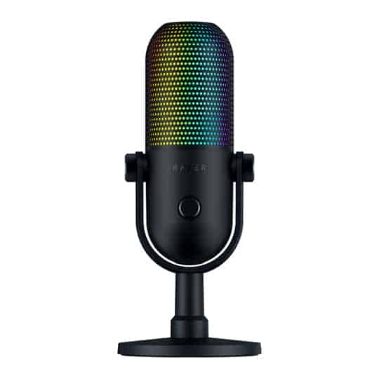 Razer Seiren V3 Chroma RGB USB Condenser Black Streaming Microphone